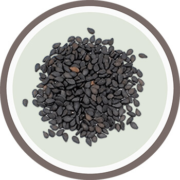 Fast Hair Growth Foods Black sesame seeds