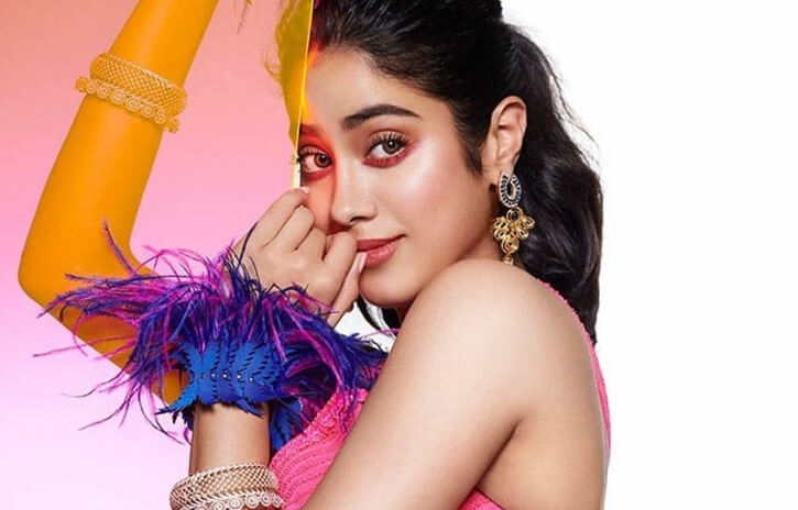 janhvi kapoor Cover of a Magazine