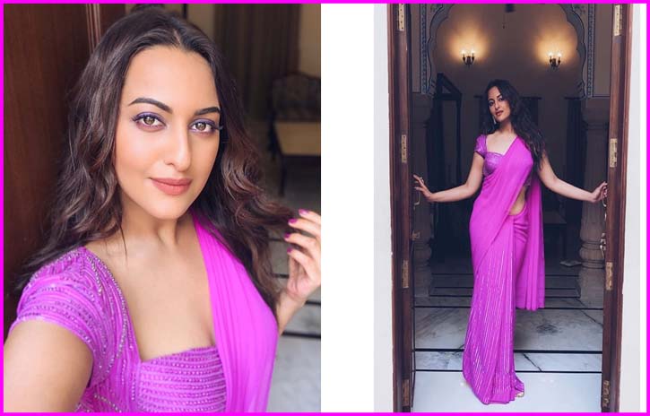 Sonakshi Sinha latest saree looks