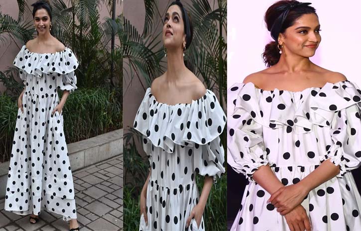 Deepika-Padukone-in-polka-dot-dress