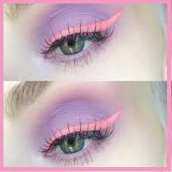 light color-eyeliner-trend