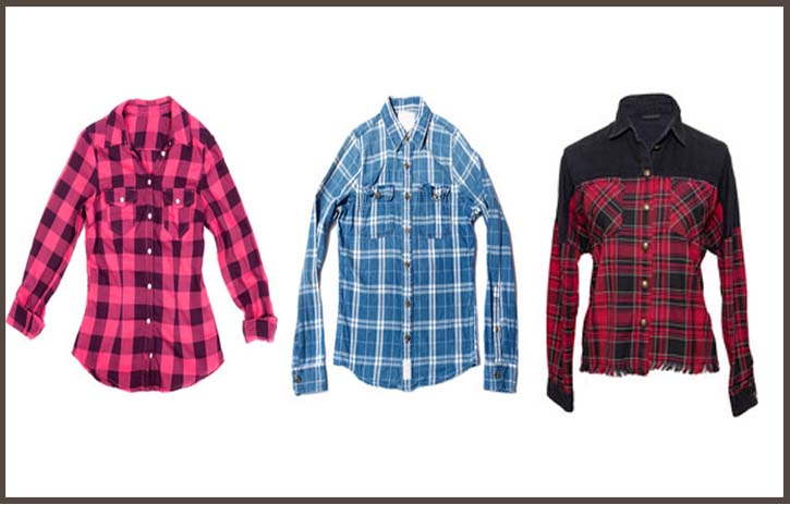 checked shirts